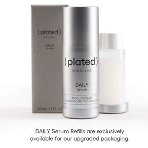 Brand new never used Plated DAILY Serum Refill